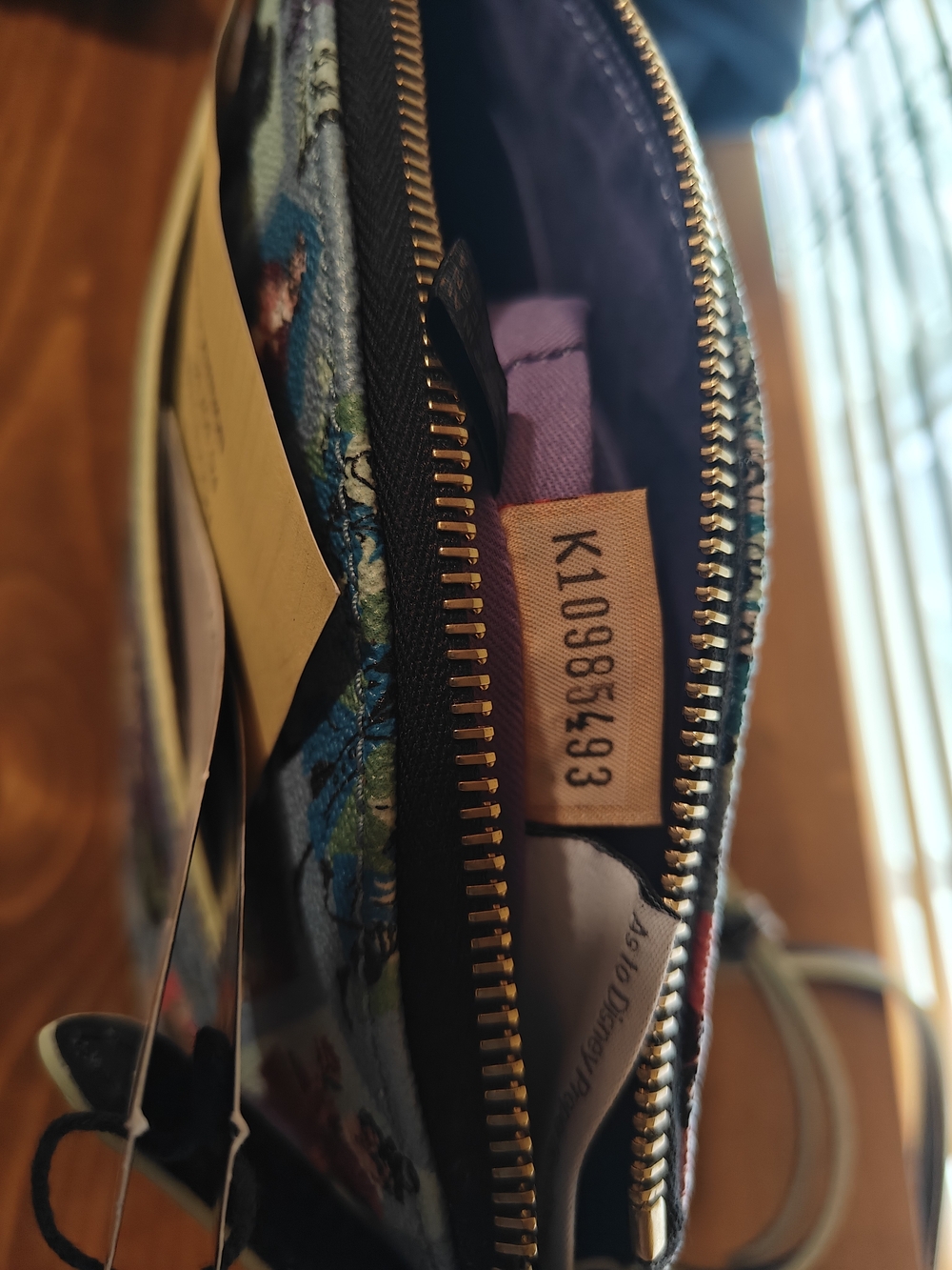 Dooney & Bourke Blue Haunted Mansion Character Dome Crossbody - Picture 4 of 7
